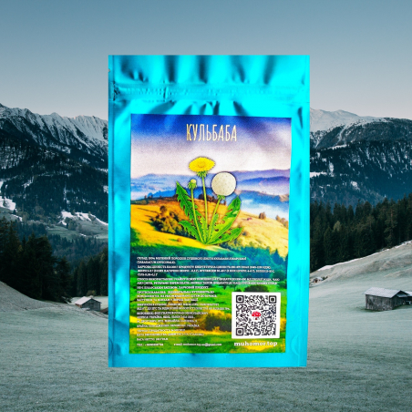 Листя кульбаби у порошку